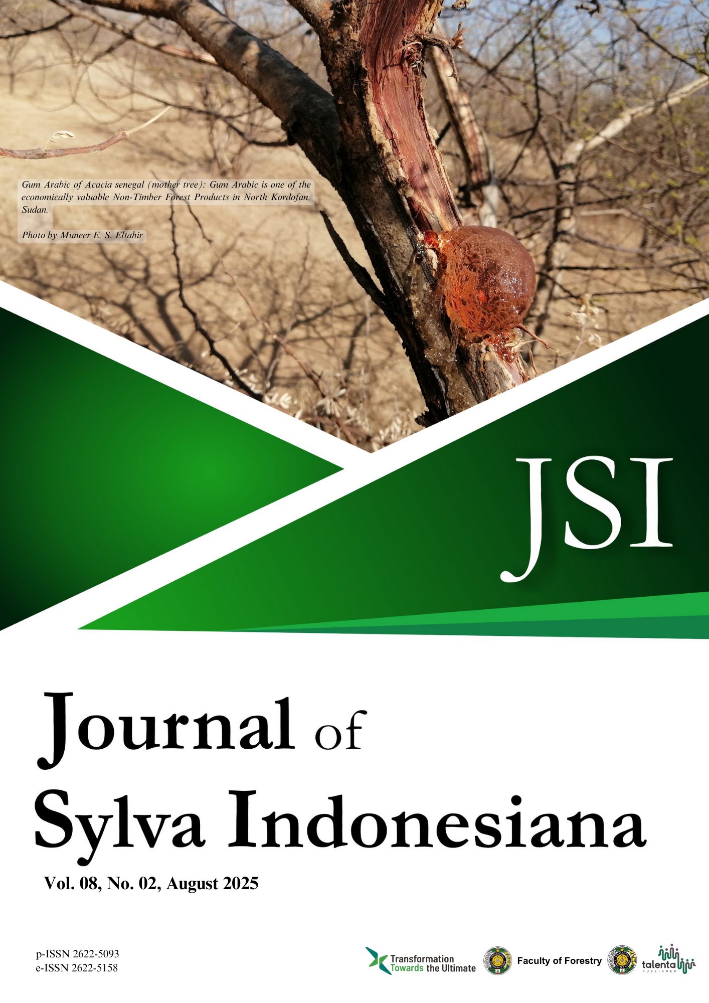 View Vol. 8 No. 2 (2025): Journal of Sylva Indonesiana
