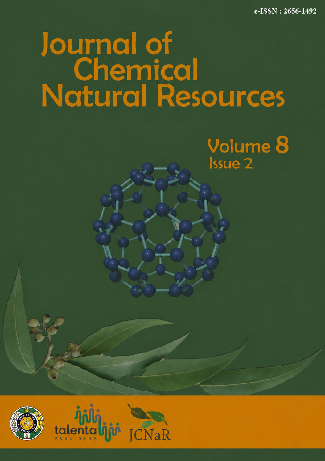 View Vol. 8 No. 2 (2026): Journal of Chemical Natural Resources (JCNaR)