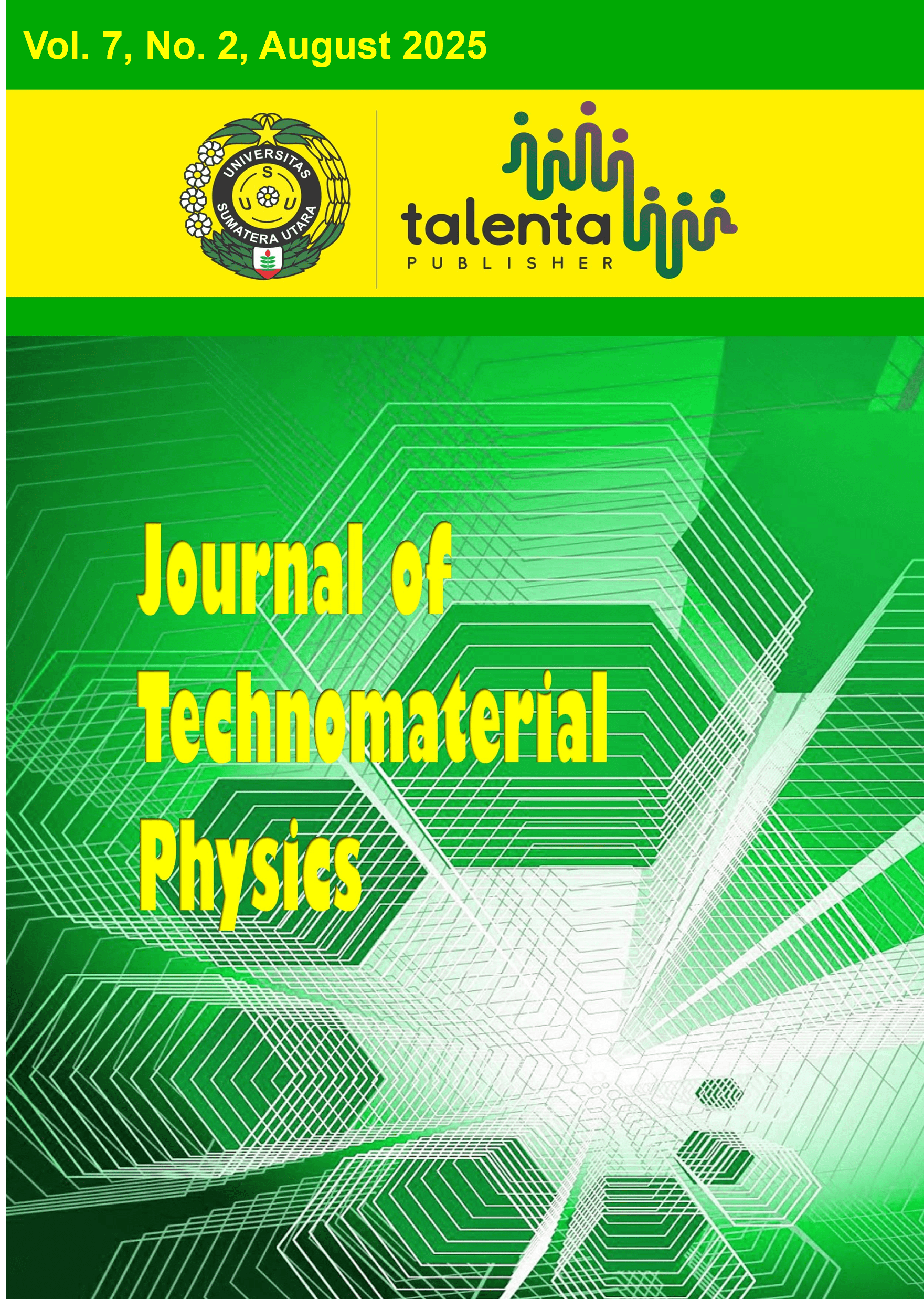 					View Vol. 7 No. 2 (2025): Journal of Technomaterial Physics
				