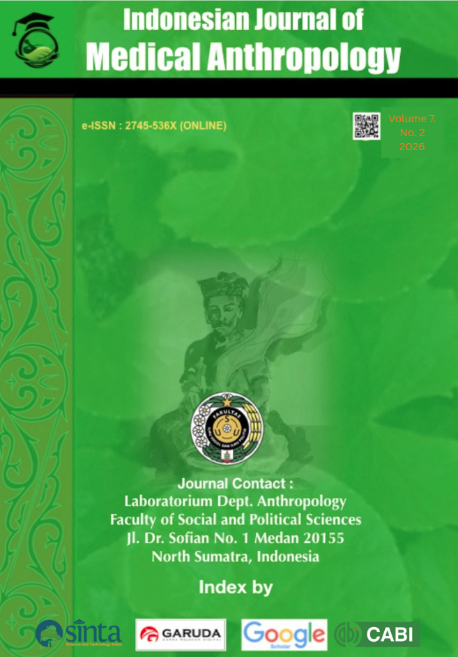  View Vol. 7 No. 2 (2026): Indonesian Journal of Medical Anthropology  